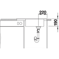 Кухонная мойка Blanco Elon XL 6 S (кофе) 524843 - Превью изображения №4 — Интернет-магазин Time-Shop