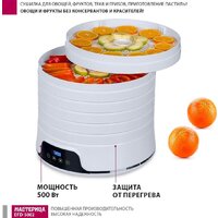 Сушилка для овощей и фруктов Мастерица EFD-5002 - Превью изображения №6 — Интернет-магазин Time-Shop