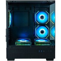 Корпус XASTRA Q400M 5ARGB-C6-UC (черный) - Превью изображения №2 — Интернет-магазин Time-Shop