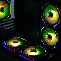 Корпус XASTRA Q400M 5ARGB-C6-UC (черный) - Превью изображения №7 — Интернет-магазин Time-Shop