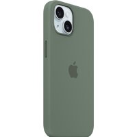 Чехол для телефона Apple MagSafe Silicone Case для iPhone 15 (кипарис) - Превью изображения №2 — Интернет-магазин Time-Shop