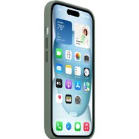 Чехол для телефона Apple MagSafe Silicone Case для iPhone 15 (кипарис) - Превью изображения №3 — Интернет-магазин Time-Shop