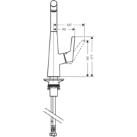 Смеситель Hansgrohe Talis Select S 72820000 - Превью изображения №3 — Интернет-магазин Time-Shop