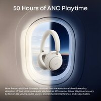 Наушники Anker Soundcore Space 2 (бежевый) - Превью изображения №5 — Интернет-магазин Time-Shop