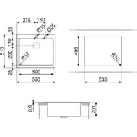 Кухонная мойка Smeg VR12S50RS - Превью изображения №6 — Интернет-магазин Time-Shop