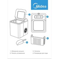 Льдогенератор Midea MERI12B01RUWH - Превью изображения №10 — Интернет-магазин Time-Shop