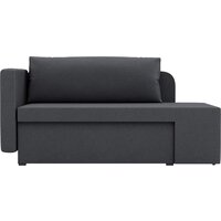 Тахта Олмеко Шони (велюр Parma 27 темно-серый) - Превью изображения №2 — Интернет-магазин Time-Shop