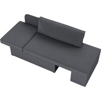 Тахта Олмеко Шони (велюр Parma 27 темно-серый) - Превью изображения №5 — Интернет-магазин Time-Shop