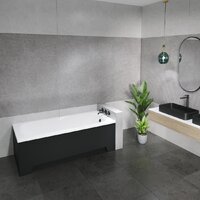 Ванна Lauter Sophia 160 21205160 (с каркасом и сифоном 21Y11021 матовый черный) - Превью изображения №25 — Интернет-магазин Time-Shop