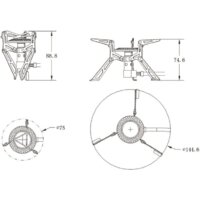 Туристическая горелка Fire-Maple Blade FMS-117T - Превью изображения №2 — Интернет-магазин Time-Shop