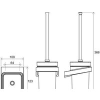 Ершик для унитаза Ravak X07P330 - Превью изображения №2 — Интернет-магазин Time-Shop