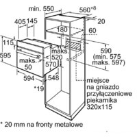 Электрический духовой шкаф Bosch HBF114ES0 - Превью изображения №5 — Интернет-магазин Time-Shop