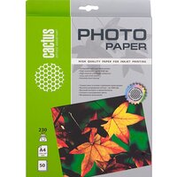 CACTUS Матовая A4 230 г/кв.м. 50 листов(CS-MA423050)