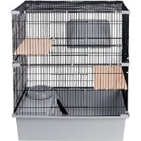 Клетка Дарэленд Craft 60 Шиншилла-2 43062св-сер-черн - Превью изображения №2 — Интернет-магазин Time-Shop