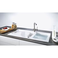 Кухонная мойка Franke Maris MRK 651-100 124.0379.966 (снежно-белый) - Превью изображения №4 — Интернет-магазин Time-Shop