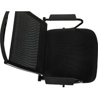 Офисное кресло Бюрократ CH Balance черный Elastic-102 TW-11 (сетка/ткань крестовина металл черный) - Превью изображения №10 — Интернет-магазин Time-Shop