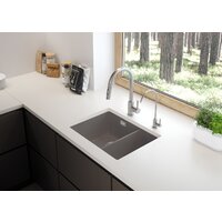 Кухонная мойка Deante Eridan ZQE T503 (антрацитовый металлик) - Превью изображения №3 — Интернет-магазин Time-Shop