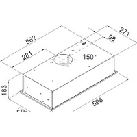 Кухонная вытяжка MAUNFELD Crosby Hardy 60 (белый) - Превью изображения №2 — Интернет-магазин Time-Shop