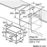 Электрический духовой шкаф Bosch Serie 8 CBG7341B1 - Превью изображения №10 — Интернет-магазин Time-Shop