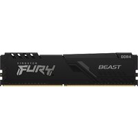 Оперативная память Kingston FURY Beast 4x16GB DDR4 PC4-28800 KF436C18BBK4/64 - Превью изображения №3 — Интернет-магазин Time-Shop