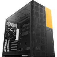 Корпус Geometric Future Model 5 Vent 5FAN (черный/желтый) - Превью изображения №3 — Интернет-магазин Time-Shop