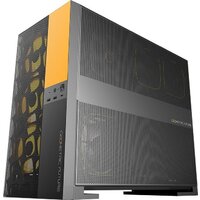 Корпус Geometric Future Model 5 Vent 5FAN (черный/желтый) - Превью изображения №6 — Интернет-магазин Time-Shop