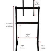 Кронштейн Next Level Racing Free Standing Single Monitor Stand - Превью изображения №3 — Интернет-магазин Time-Shop