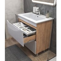  Vigo Тумба под умывальник Grani 750-0-2 Оскар (дуб золотой) - Превью изображения №5 — Интернет-магазин Time-Shop