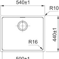 Кухонная мойка Franke FEX 110-50 - Превью изображения №2 — Интернет-магазин Time-Shop