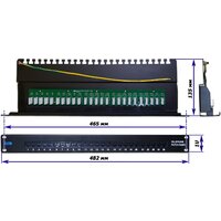 Патч-панель TWT TWT-PP25TEL45 - Превью изображения №2 — Интернет-магазин Time-Shop