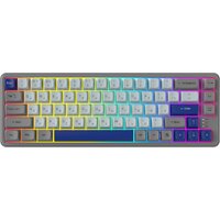 Клавиатура Ritmix RKB-568BL (серый/голубой) - Превью изображения №2 — Интернет-магазин Time-Shop