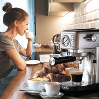 Рожковая кофеварка Ariete Espresso Slim Moderna 1381/10 - Превью изображения №2 — Интернет-магазин Time-Shop