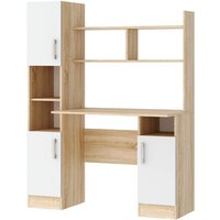 Памир ПКС-6 (дуб сонома/белый глянец)