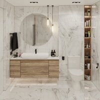 Умывальник Ekokerama Doppio 80 0117 - Превью изображения №3 — Интернет-магазин Time-Shop