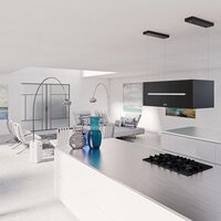 Кухонная вытяжка Franke Maris FMAS BK Extra Matt F80 KL 345.0698.564 - Превью изображения №12 — Интернет-магазин Time-Shop