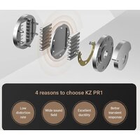 Наушники KZ Acoustics PR1 Balanced Edition (с микрофоном) - Превью изображения №6 — Интернет-магазин Time-Shop