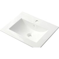  ЗОВ Тумба с умывальником Дион 60 D60LWP0M9003MKV5-OL60 (белый матовый) - Превью изображения №3 — Интернет-магазин Time-Shop