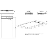 Душевой поддон Allen Brau Infinity 160x90 8.21007-21 - Превью изображения №7 — Интернет-магазин Time-Shop
