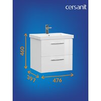  Cersanit Тумба под умывальник Lara 50 Como 50 64131 - Превью изображения №9 — Интернет-магазин Time-Shop