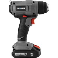 Промышленный фен GRAPHITE 58G082 (без АКБ) - Превью изображения №4 — Интернет-магазин Time-Shop