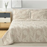 Набор текстиля для спальни Arya Tropic 8680943102799 180x240 (бежевый) - Превью изображения №5 — Интернет-магазин Time-Shop