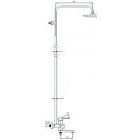 Душевая система  G.Lauf NOB16-A128 - Превью изображения №2 — Интернет-магазин Time-Shop