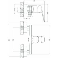Смеситель Deante Jasmin BGJ 040M - Превью изображения №2 — Интернет-магазин Time-Shop