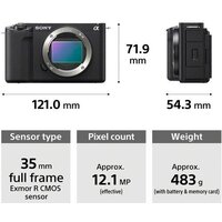 Беззеркальный фотоаппарат Sony ZV-E1 Body (черный) - Превью изображения №7 — Интернет-магазин Time-Shop