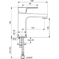 Смеситель Ideal Standard Cerafine D BC553AA - Превью изображения №2 — Интернет-магазин Time-Shop