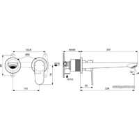 Смеситель без скрытого механизма Ideal Standard Cerafine O BD133XG - Превью изображения №6 — Интернет-магазин Time-Shop