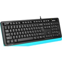 Клавиатура A4Tech Fstyler FKS10 (черный/синий) - Превью изображения №3 — Интернет-магазин Time-Shop