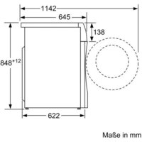 Стирально-сушильная машина Siemens iQ700 WN54C2A40 - Превью изображения №5 — Интернет-магазин Time-Shop