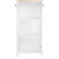  Viant Шкаф-полупенал Мюнхен VMUN50BEL-PENP (белый) - Превью изображения №3 — Интернет-магазин Time-Shop