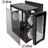Корпус Ginzzu B177 - Превью изображения №4 — Интернет-магазин Time-Shop